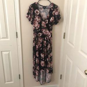 Long floral dress